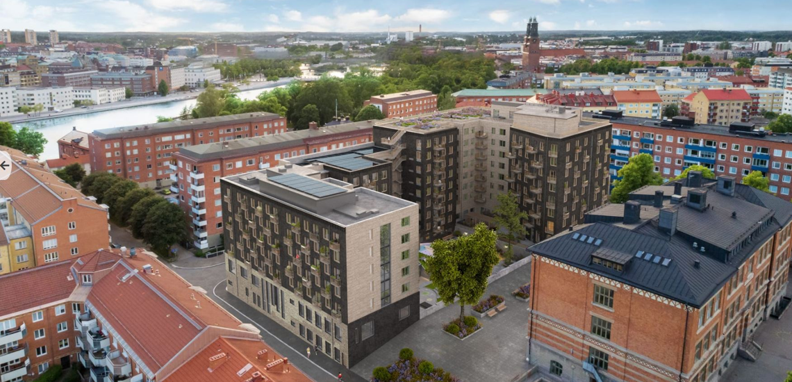 Visualisering av Eskilshem exteriört