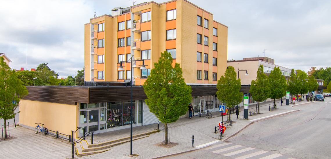 Fastigheten på Brogatan 11.