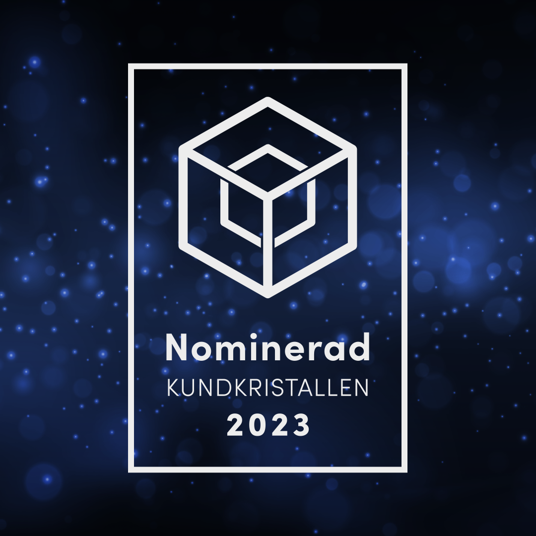 Emblem - nominerad Kundkristallen 2023