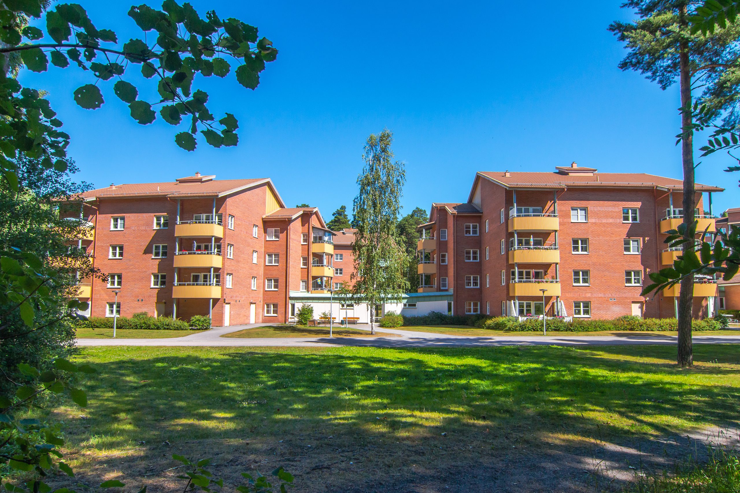 bostadsområde i Marielund