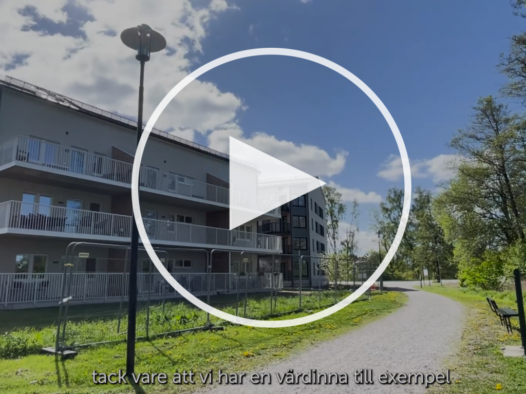 fasad på trygghetsboende