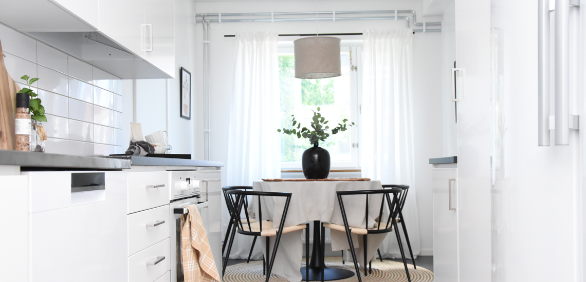 Kök med matplats